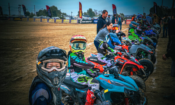 NXgen race team on the starting line 3 NXgen racers on the starting line