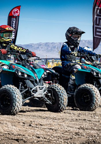 NXgen racers #16 and #911 on the start line at Lake Havasu